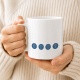 Tasse »Kreuze - Blau«