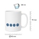 Tasse »Kreuze - Blau«