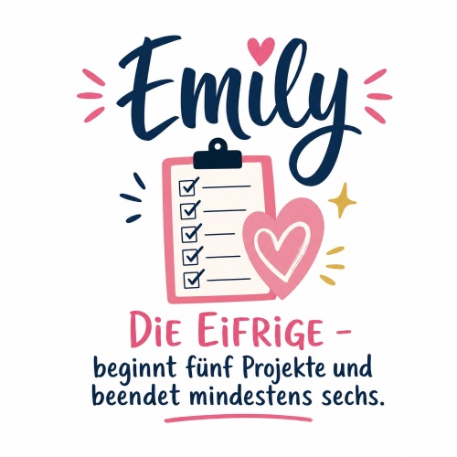 Tasse »Emily – Die Eifrige«