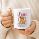 Tasse »Lea – Die Löwin, Chefin des Rudels«