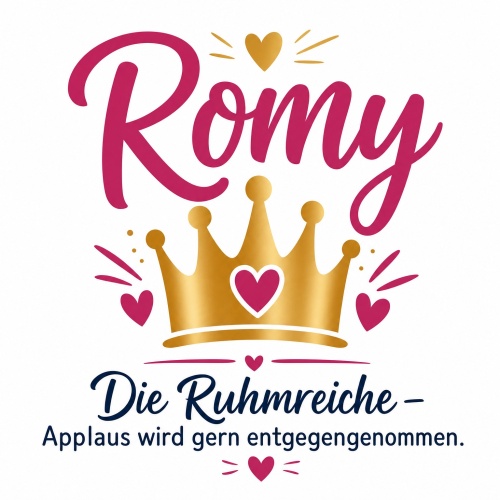 Tasse »Romy – Die Ruhmreiche – Applaus...