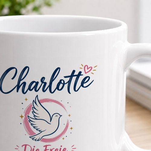 Tasse »Charlotte – Die Freie«