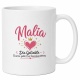 Tasse »Malia – Die Geliebte. Charme gehört zur Grundausstattung.«