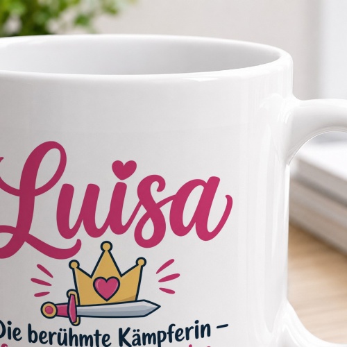 Tasse »Luisa – Die berühmte Kämpferin«