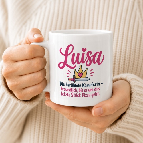 Tasse »Luisa – Die berühmte Kämpferin«