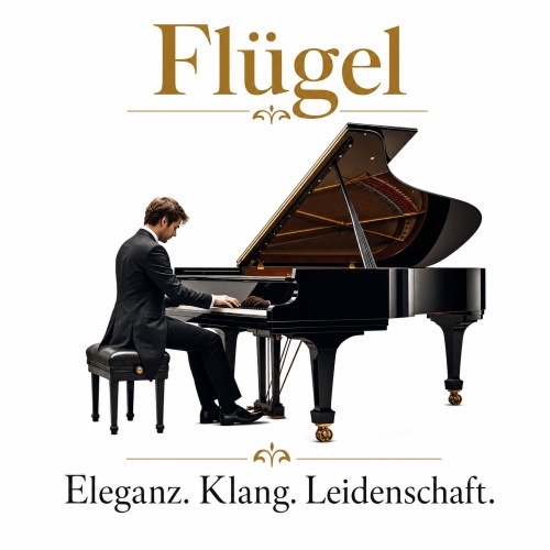 Tasse »Flügel – Eleganz. Klang....