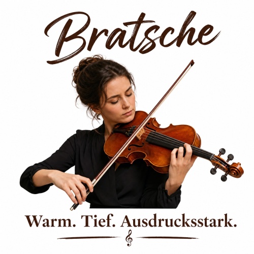 Tasse »Bratsche – Warm. Tief....
