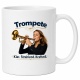 Tasse »Trompete – Klar. Strahlend. Kraftvoll.«