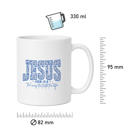 Tasse »Jesus - way, truth, life«