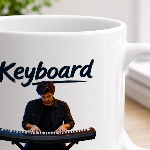 Tasse »Keyboard – Vielseitig. Modern. Kreativ.«