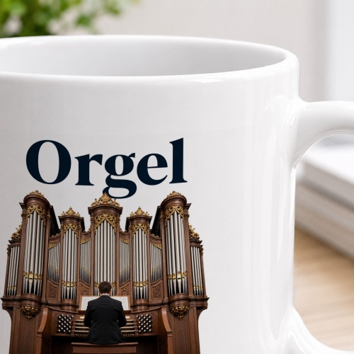Tasse »Orgel – Mächtig. Feierlich. Erhaben.«