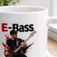 Tasse »E-Bass – Tiefe. Groove. Fundament.«