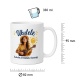 Tasse »Ukulele – Leicht. Fröhlich. Sonnig.«
