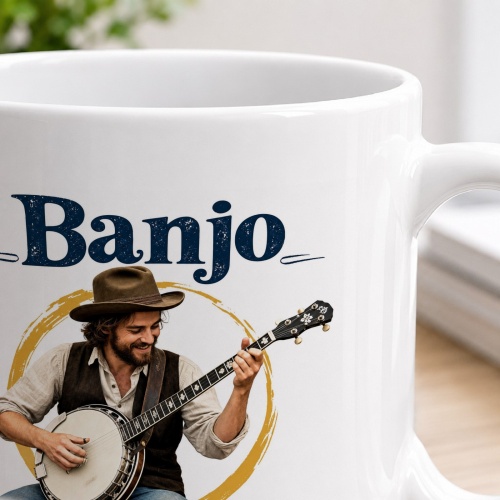 Tasse »Banjo – Schnell. Lebendig. Traditionell.«
