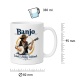 Tasse »Banjo – Schnell. Lebendig. Traditionell.«