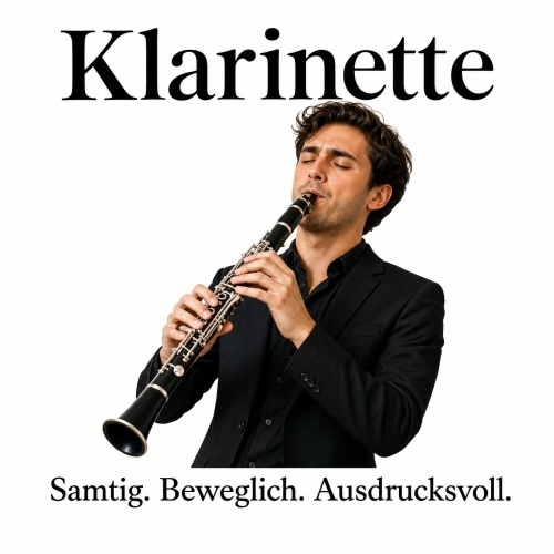 Tasse »Klarinette – Samtig. Beweglich....
