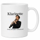 Tasse »Klarinette – Samtig. Beweglich. Ausdrucksvoll.«