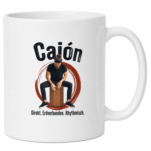 Tasse »Cajón – Direkt. Erdverbunden....