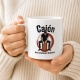 Tasse »Cajón – Direkt. Erdverbunden. Rhythmisch.«