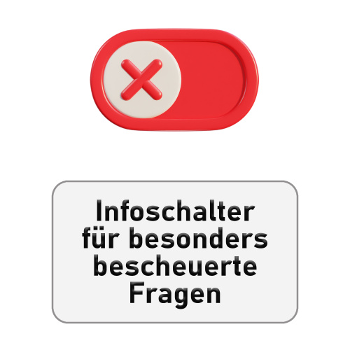 Tasse »Infoschalter für besonders bescheuerte Fragen«