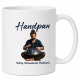 Tasse »Handpan – Ruhig. Schwebend. Meditativ.«