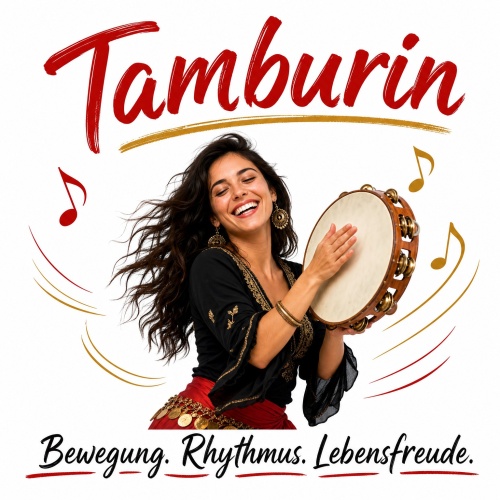 Tasse »Tamburin – Bewegung. Rhythmus....