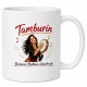 Tasse »Tamburin – Bewegung. Rhythmus. Lebensfreude.«