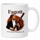 Tasse »Fagott – Tief. Warm. Charaktervoll.«
