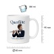 Tasse »Querflöte – Leicht. Klar. Elegant.«