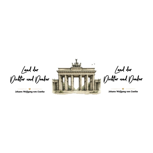 Tasse »Brandenburger Tor – Deutsches Wahrzeichen«