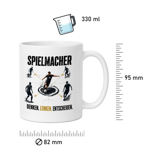 Tasse »SPIELMACHER – Denken. Lenken. Entscheiden.«