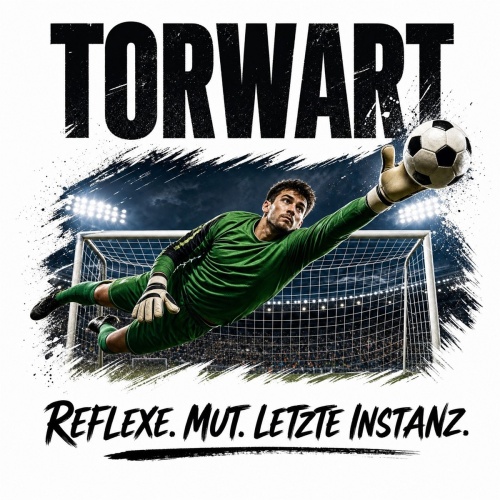Tasse »Torwart – Reflexe. Mut. Letzte...