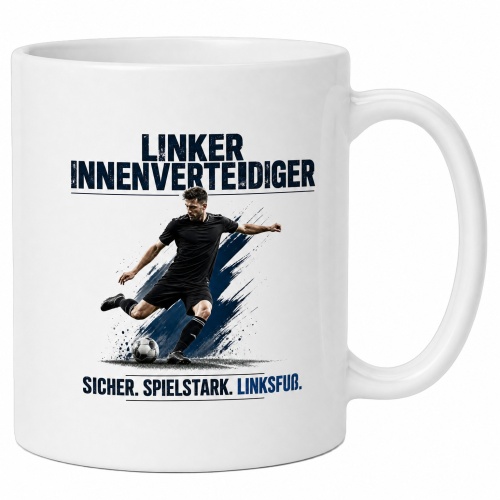 Tasse »Linker Innenverteidiger – Sicher....
