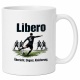 Tasse »Libero – Übersicht. Eleganz. Absicherung.«
