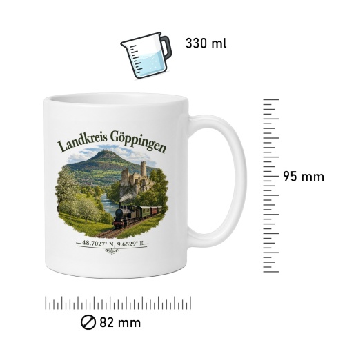 Tasse »Landkreis Göppingen«