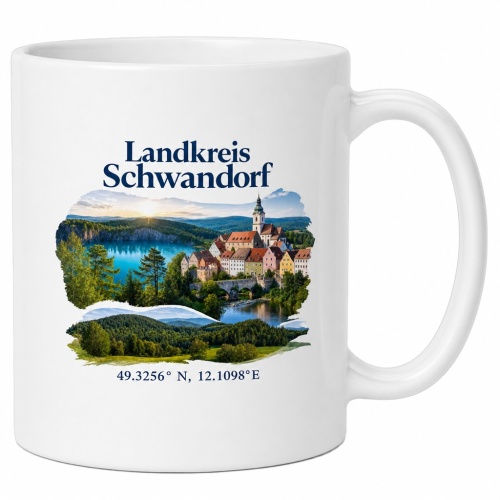 Tasse »Landkreis Schwandorf«