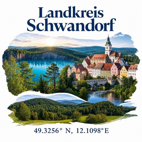 Tasse »Landkreis Schwandorf«