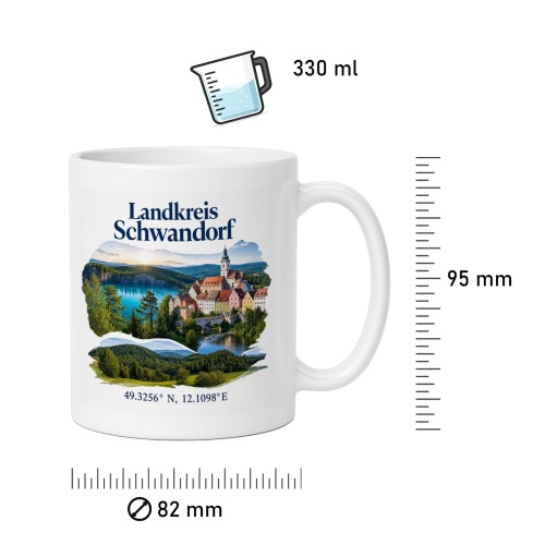 Tasse »Landkreis Schwandorf«