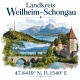 Tasse »Landkreis Weilheim-Schongau«
