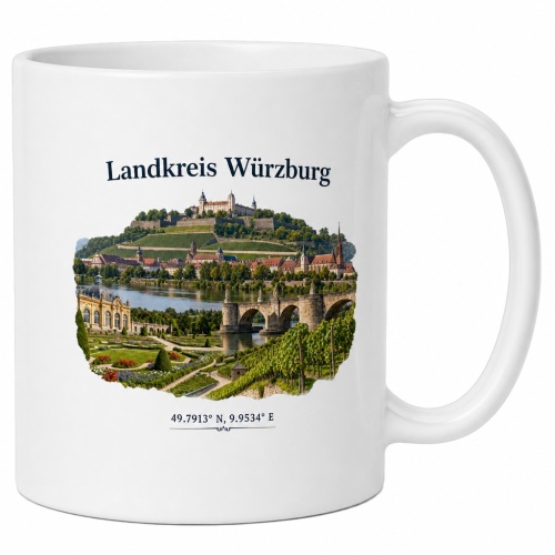 Tasse »Landkreis Würzburg«