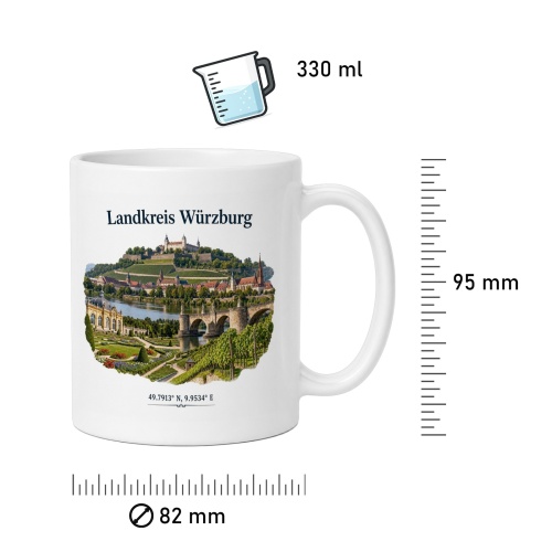 Tasse »Landkreis Würzburg«