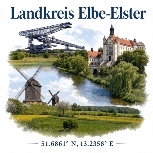 Tasse »Landkreis Elbe-Elster«