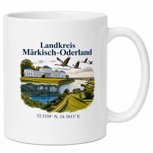 Tasse »Landkreis Märkisch-Oderland«