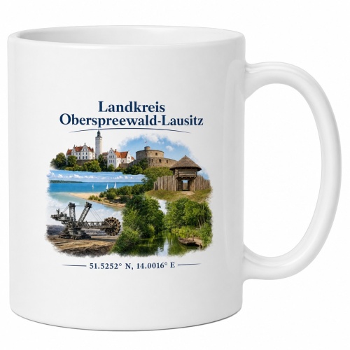 Tasse »Landkreis Oberspreewald-Lausitz«