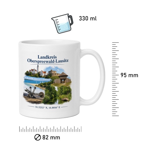 Tasse »Landkreis Oberspreewald-Lausitz«