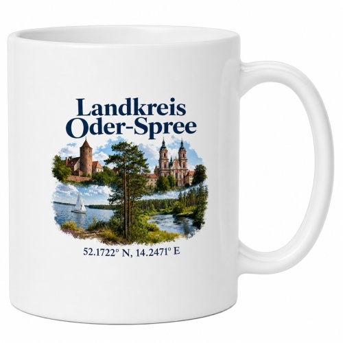 Tasse »Landkreis Oder-Spree«