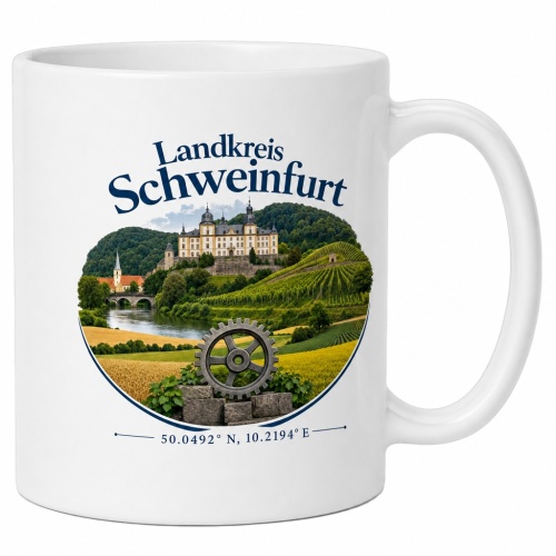 Tasse »Landkreis Schweinfurt«