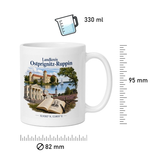 Tasse »Landkreis Ostprignitz-Ruppin«
