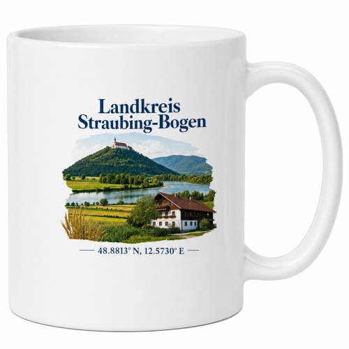 Tasse »Landkreis Straubing-Bogen«