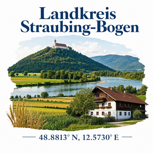 Tasse »Landkreis Straubing-Bogen«